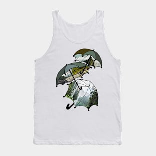 Forest Umbrellas Tank Top